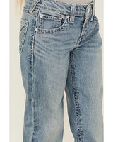Ariat Girls' Amora Medium Wash Bootcut Denim Jeans