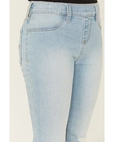 Shyanne Girls' Light Wash Flare Stretch Denim Jeans