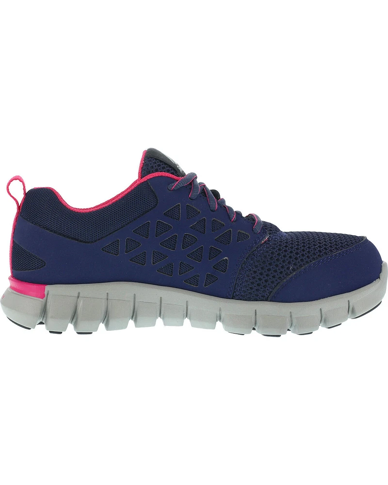 Reebok Women's Sublite Cushion Athletic Work Oxfords - Alloy Toe