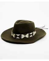 Nikki Beach Women's Moss Kaia Beaded Fedora