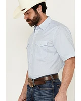 Wrangler 20X Men's Advanced Comfort Geo Print Short Sleeve Snap Stretch Western Shirt
