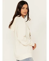 Cleo + Wolf Women's Graphic Henley Pullover
