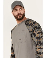 Ariat Men's Rebar Workman Baseball Long Sleeve Shirt