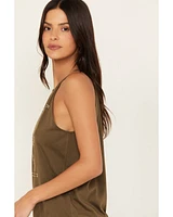 Cleo + Wolf Women's Take it Easy Racer Back Tank