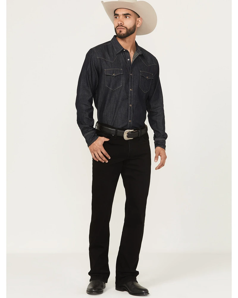 Cody James Black 1978® Men's Lawson Wash Dexter Slim Bootcut Stretch Denim Jeans