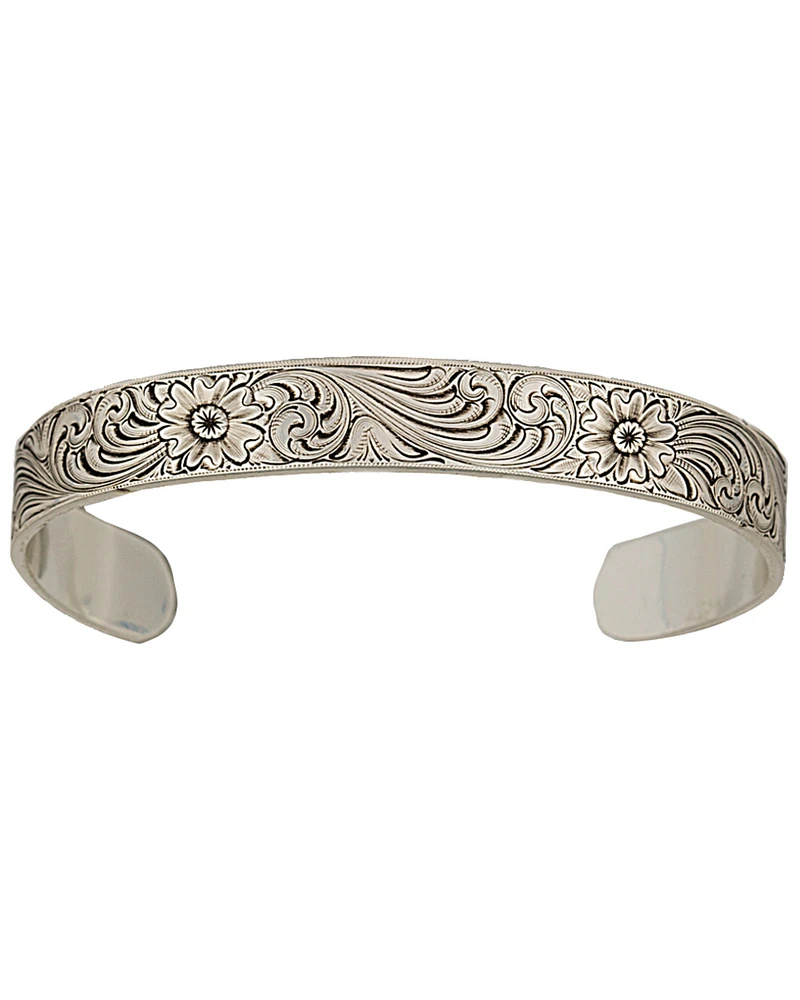 Montana Silversmiths Antiqued Montana Classic Engraved Narrow Cuff