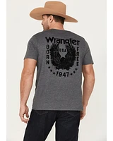 Wrangler Men's Born Free Short Sleeve Graphic T-Shirt