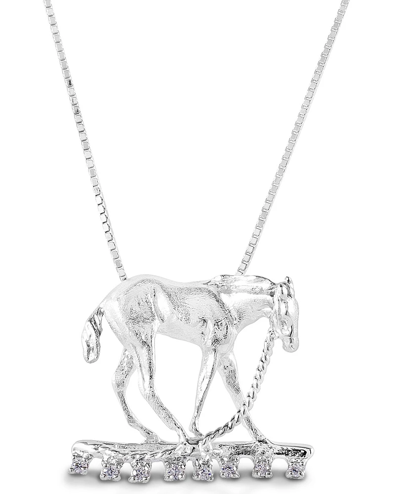 Kelly Herd Women's Foal & Halter Pendant Necklace