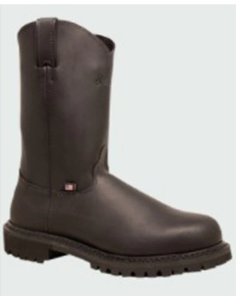 Abilene Men's Silverado 10" Pull On Non-Safety Work Boot - Round Toe
