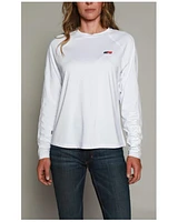 Kimes Ranch Women's KR1 Tech Logo Long Sleeve Tee