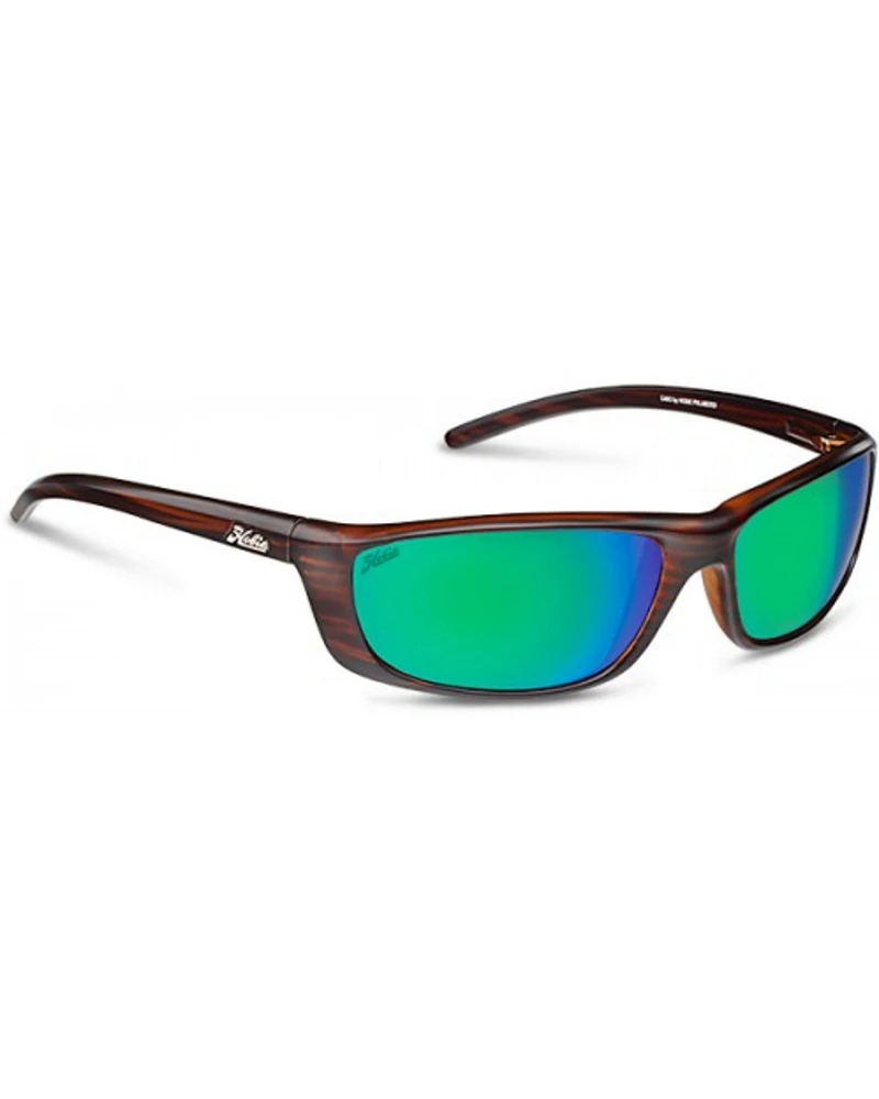 Hobie Men's Satin Brown Wood Grain Polarized Cabo Sunglasses