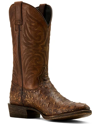 Ariat Men's Vesper Exotic Ostrich Western Boots - Round Toe