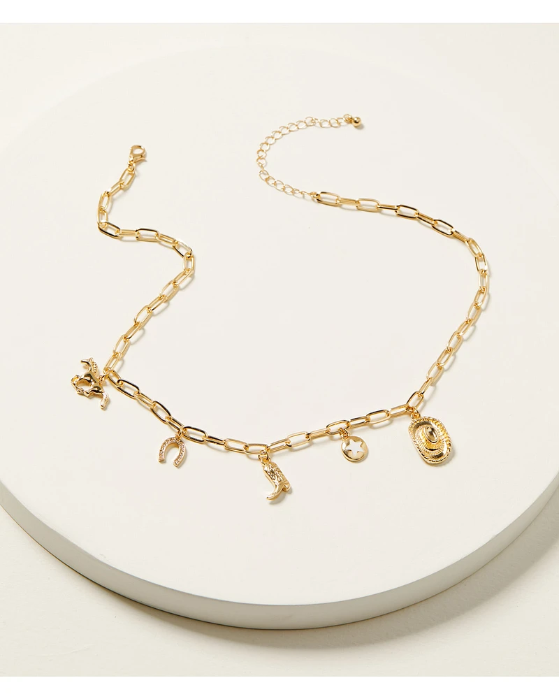 Shyanne Women's Western Charm Necklace