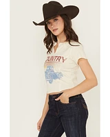 Cleo + Wolf Women's Easton Country Truck Short Sleeve Graphic Tee