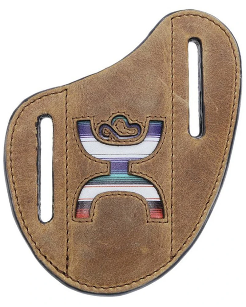Hooey Original Serape Logo Pancake Knife Sheath
