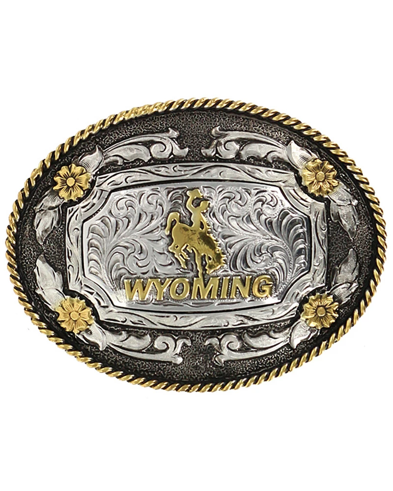 Cody James® Men's Oval Wyoming Belt Buckle