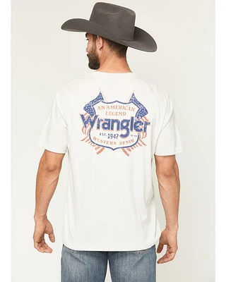 Wrangler Men's American Logo Short Sleeve Graphic T-Shirt