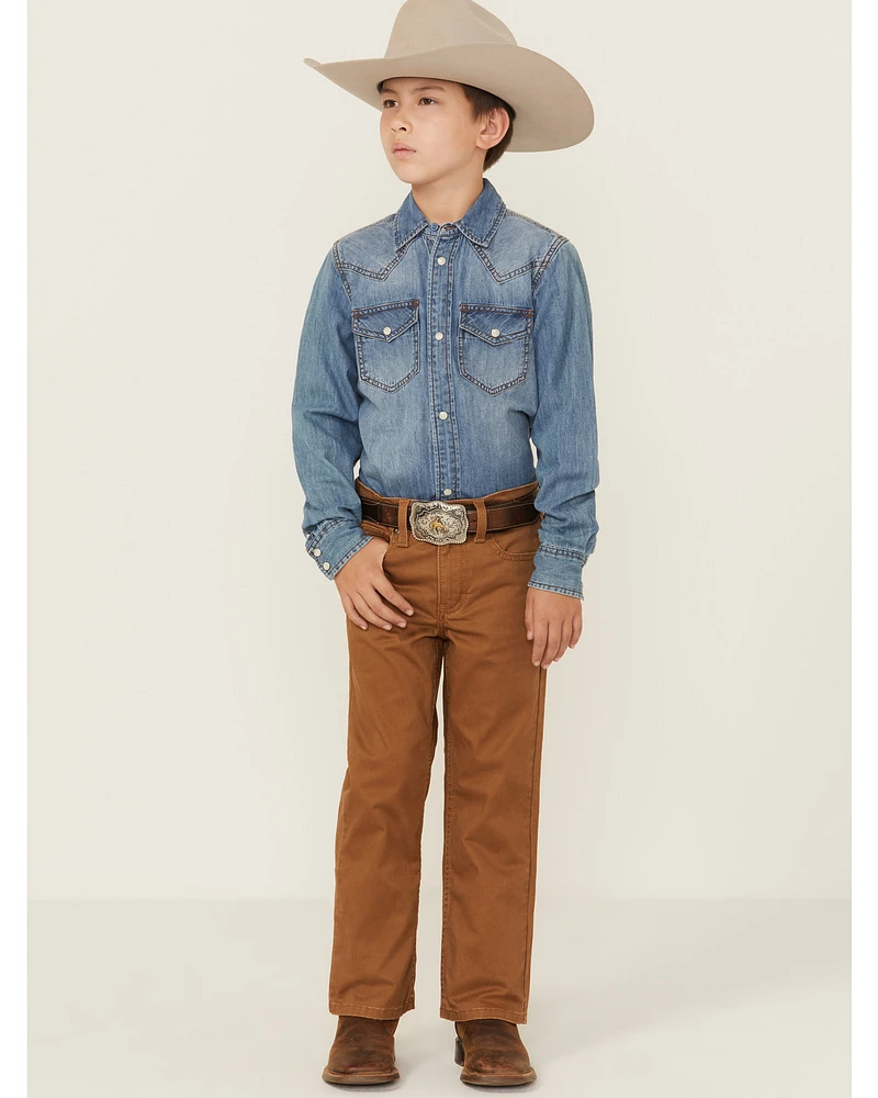 Cody James Boys' Benedetto Slim Bootcut Stretch Denim Jeans