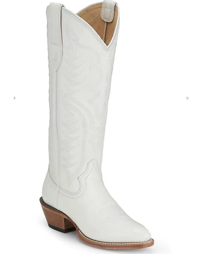 Justin Women's Evelyn Tall Western Boots - Round Toe