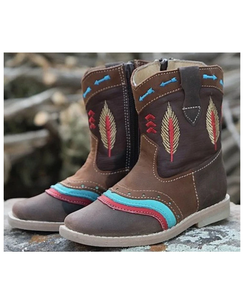 Shea Baby Boys' Maddox Western Boots - Square Toe