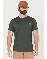 Carhartt Men's Force Relaxed Midweight Logo Pocket Short Sleeve Work T-Shirt