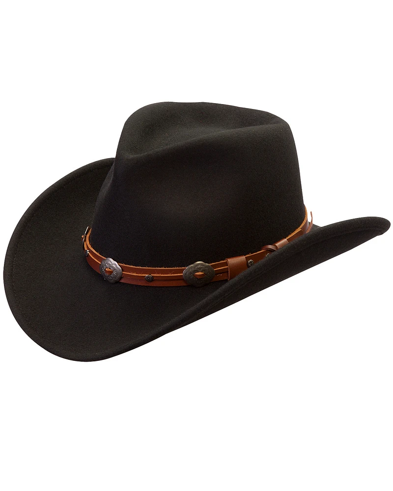 Silverado Men's Henley Crushable Felt Western Fashion Hat