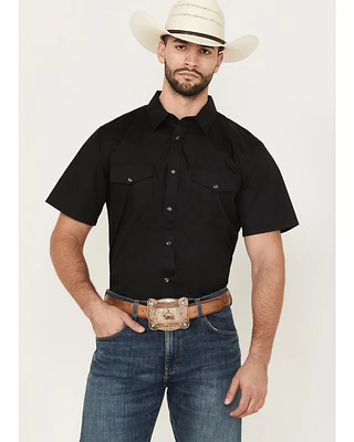 Gibson Men's Solid Short Sleeve Western Shirt - Tall