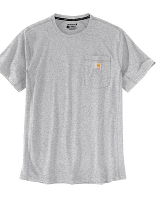 Carhartt Men's Force Relaxed Midweight Logo Pocket Work T-Shirt - Big