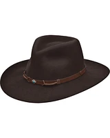 Black Creek Men's Crushable Felt Western Fashion Hat