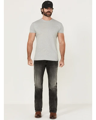 Brothers and Sons Men's Montana Wash Tucker Slim Straight Stretch Denim Jeans