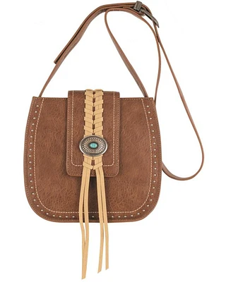 Justin Women's Concho and Tassel Saddle Bag
