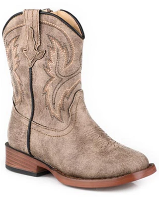 Roper Toddler Boys' Eastwood Western Boots - Broad Square Toe