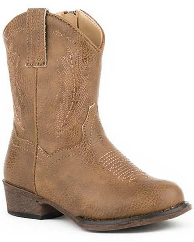 Roper Toddler Girls' Taylor Western Boots - Round Toe