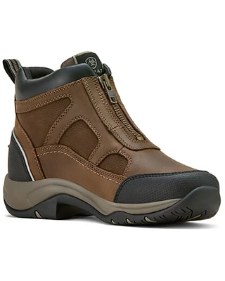 Ariat Women's Terrain Zip Waterproof Boots - Round Toe