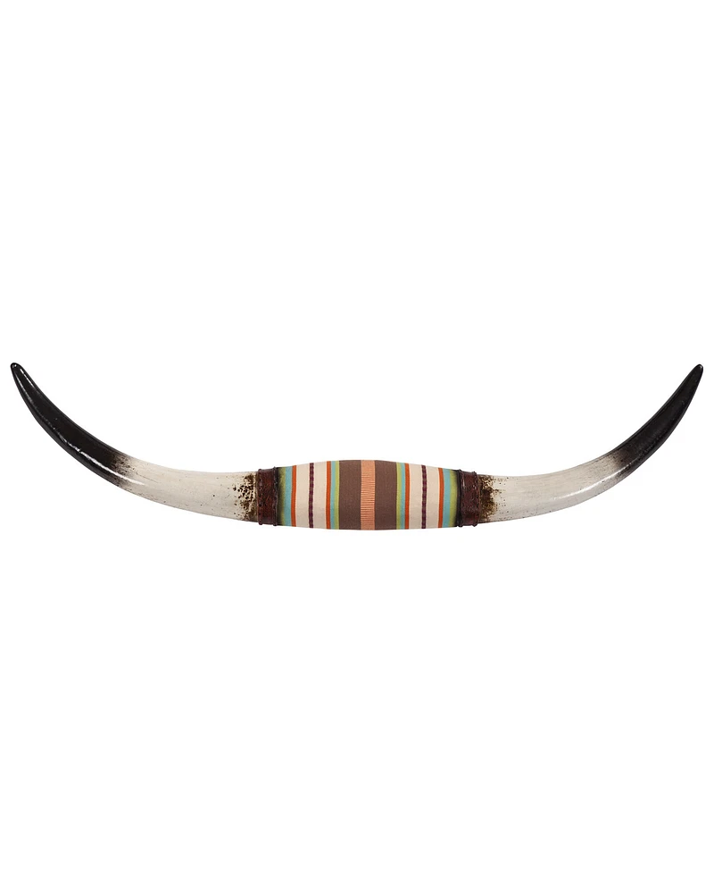 HiEnd Accents Serape Longhorn Wall Decor