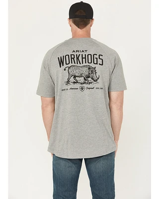 Ariat Men's Rebar Cotton Strong Workhog Short Sleeve Work T-Shirt
