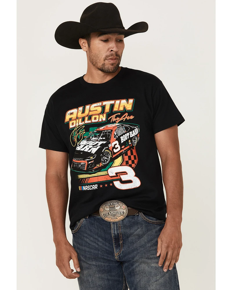 Nascar Men's Boot Barn Exclusive Austin Dillon Short Sleeve Graphic T-Shirt