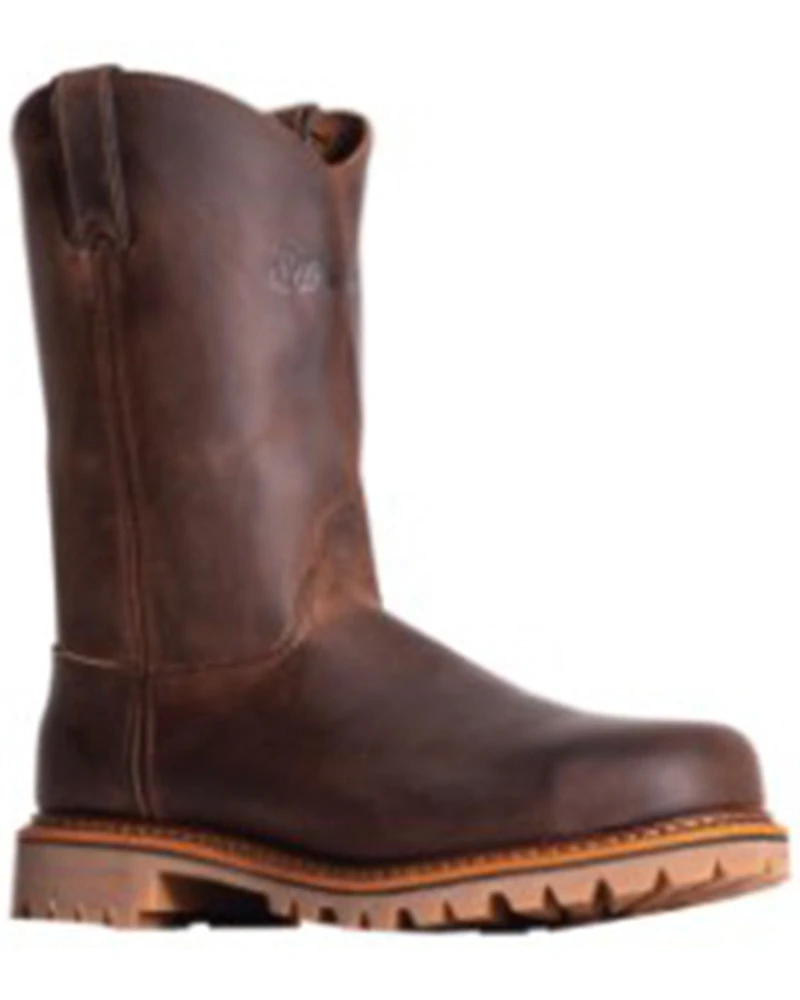 Abilene Men's Silverado 10" Pull On Non-Safety Work Boot - Round Toe
