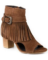 Roper Women's Mike Fringe Buckle Sandals