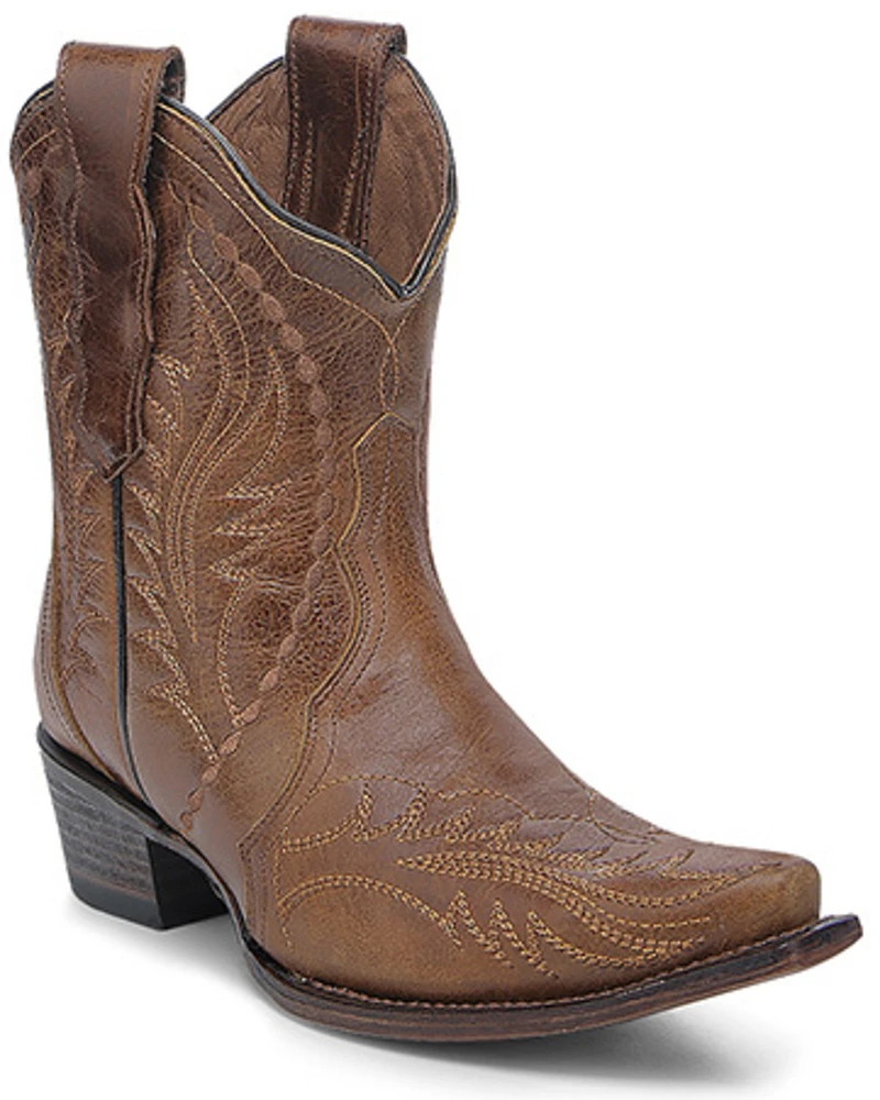 Circle G Women's Western Booties - Snip Toe