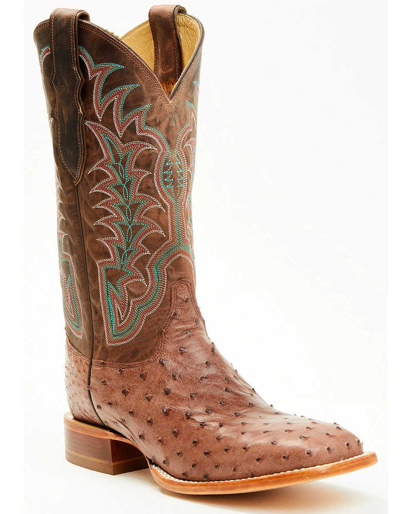 Justin Men's Chisolm Exotic Ostrich Western Boots