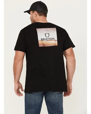 Brixton Men's Alpha Square Short Sleeve Graphic T-Shirt
