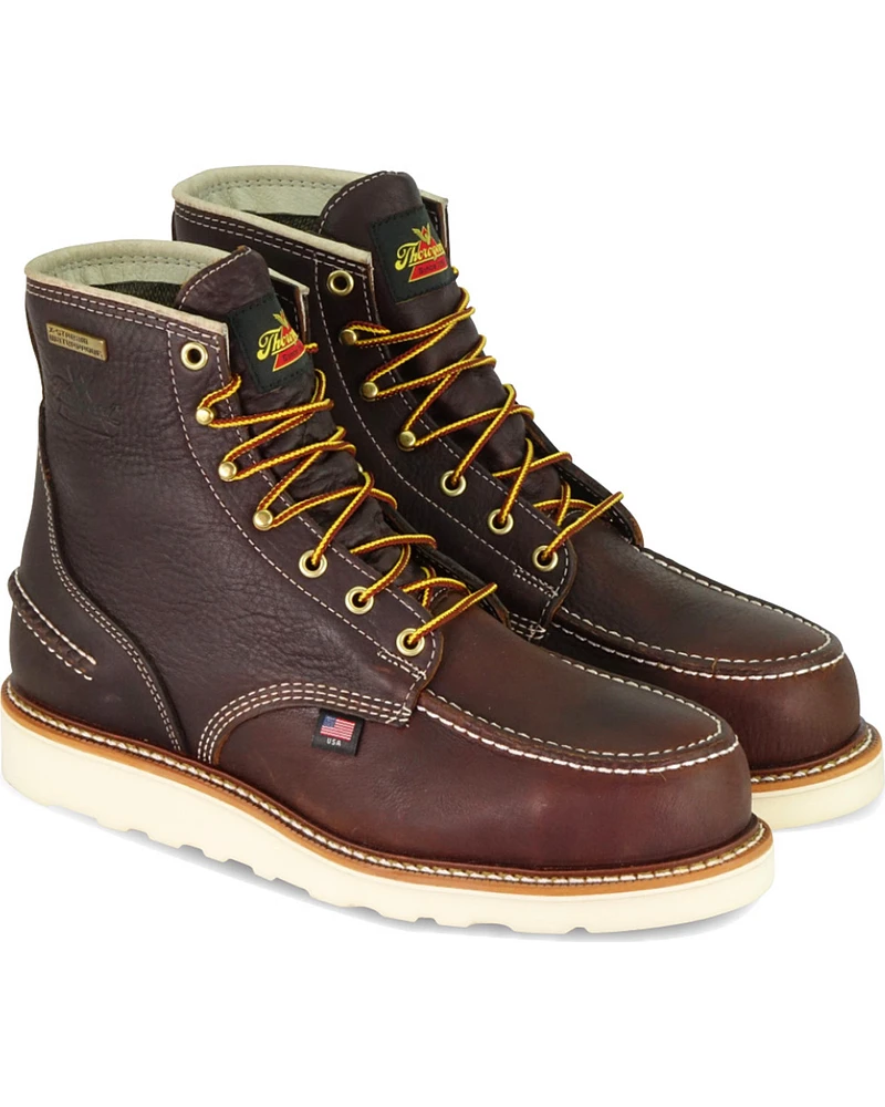Thorogood Men's 6" American Heritage USA Waterproof Work Boots - Steel Toe