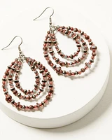 Shyanne Women's Strawberry Skies Beaded Earrings