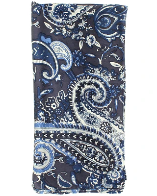 M&F Western Blue Paisley Wild Rag Scarf