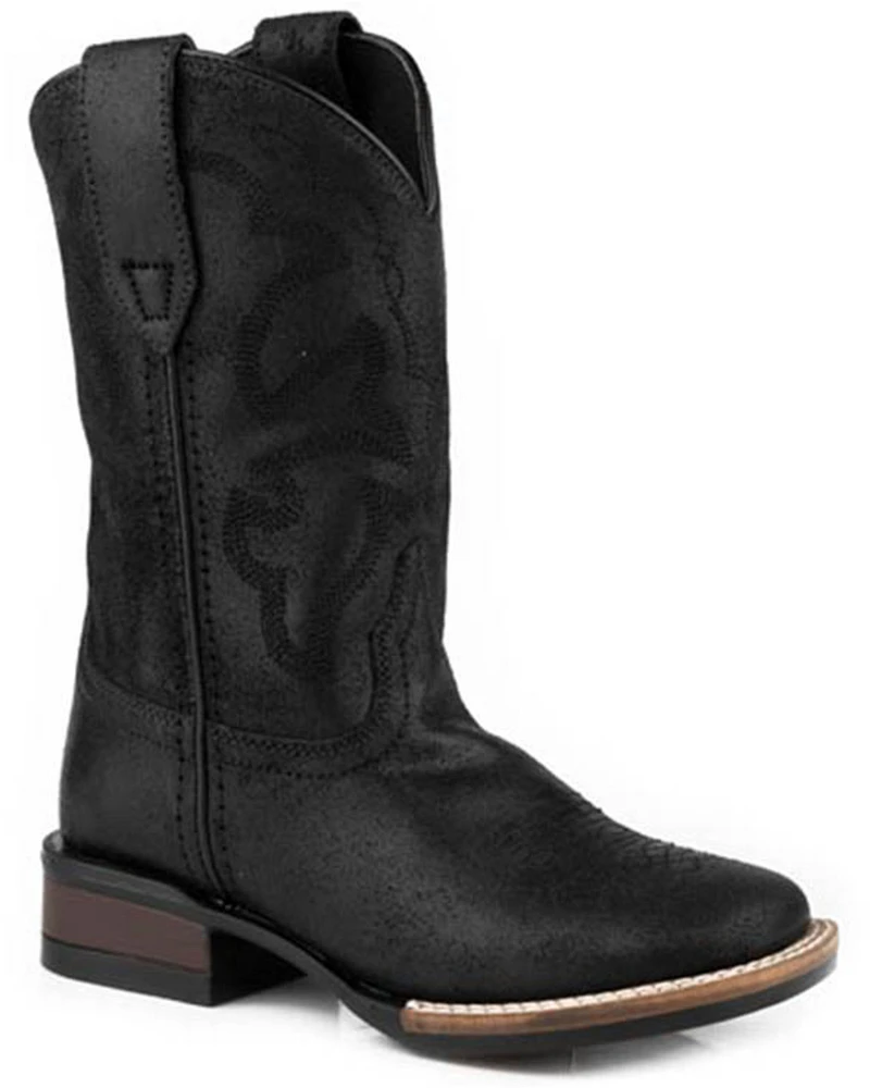 Roper Boys' Monterey Western Boots - Broad Square Toe