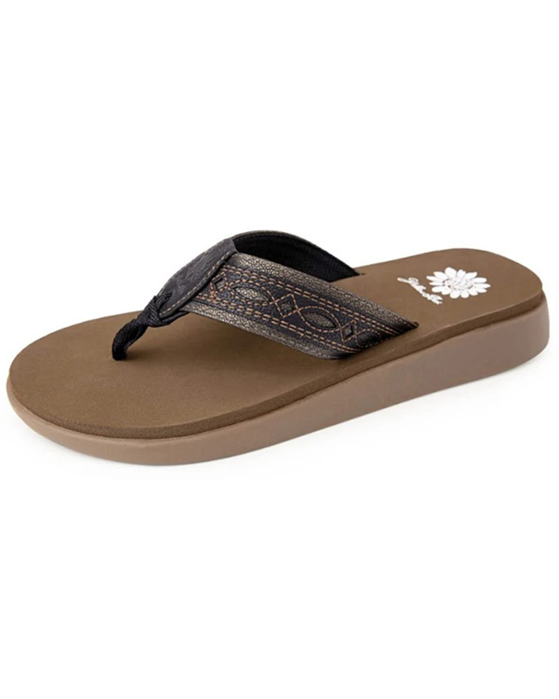 Yellow Bow Women's Galya Sandals