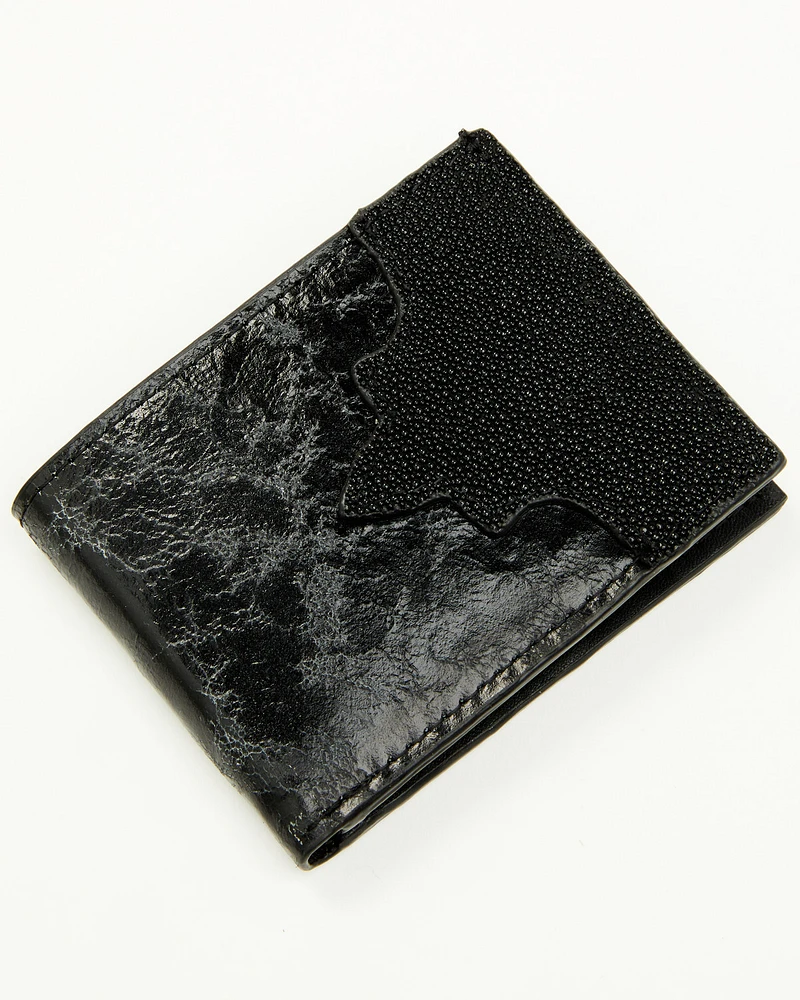 Cody James Men's Exotic Stingray Bifold Wallet