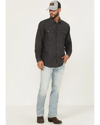 Moonshine Spirit Men's Gotham Wash Decker Slim Straight Stretch Denim Jeans
