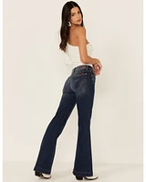 7 For All Mankind Women's Melrose Medium Wash Dojo Trouser Denim Jeans